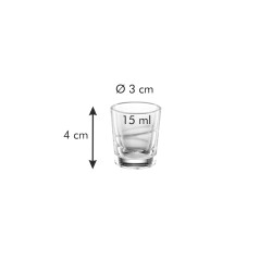 Kieliszek 15 ml, 6 sztuk - Tescoma myDrink