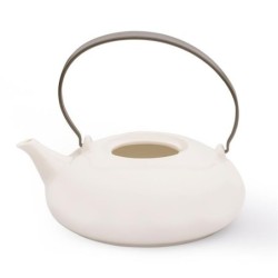 Dzbanek do herbaty, z rączką, 435 ml - Luzerne Ivory