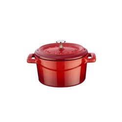 Mini garnek żeliwny, czerwony, 0,35 L - Lava