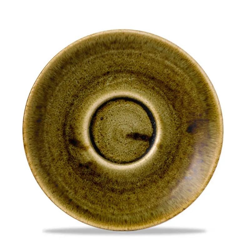 Spodek do espresso, 118 mm - Churchill Stonecast Plume Green
