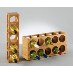 Stojak na wino, 5 butelek 13.5 x 12.5 x 53 cm - Zeller